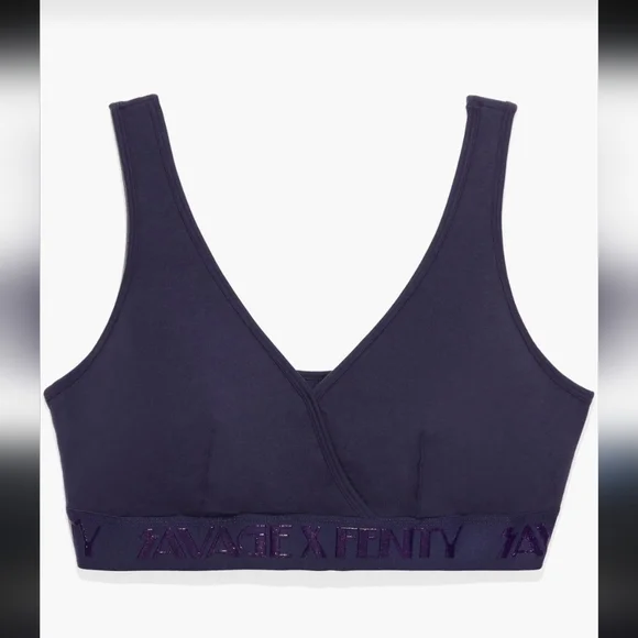 Savage X Fenty Navy Blue Forever Savage Bralette 2X - Picture 1 of 4